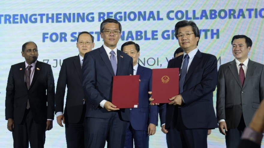Vietnam and Singapore sign 12 MoUs at joint business forum